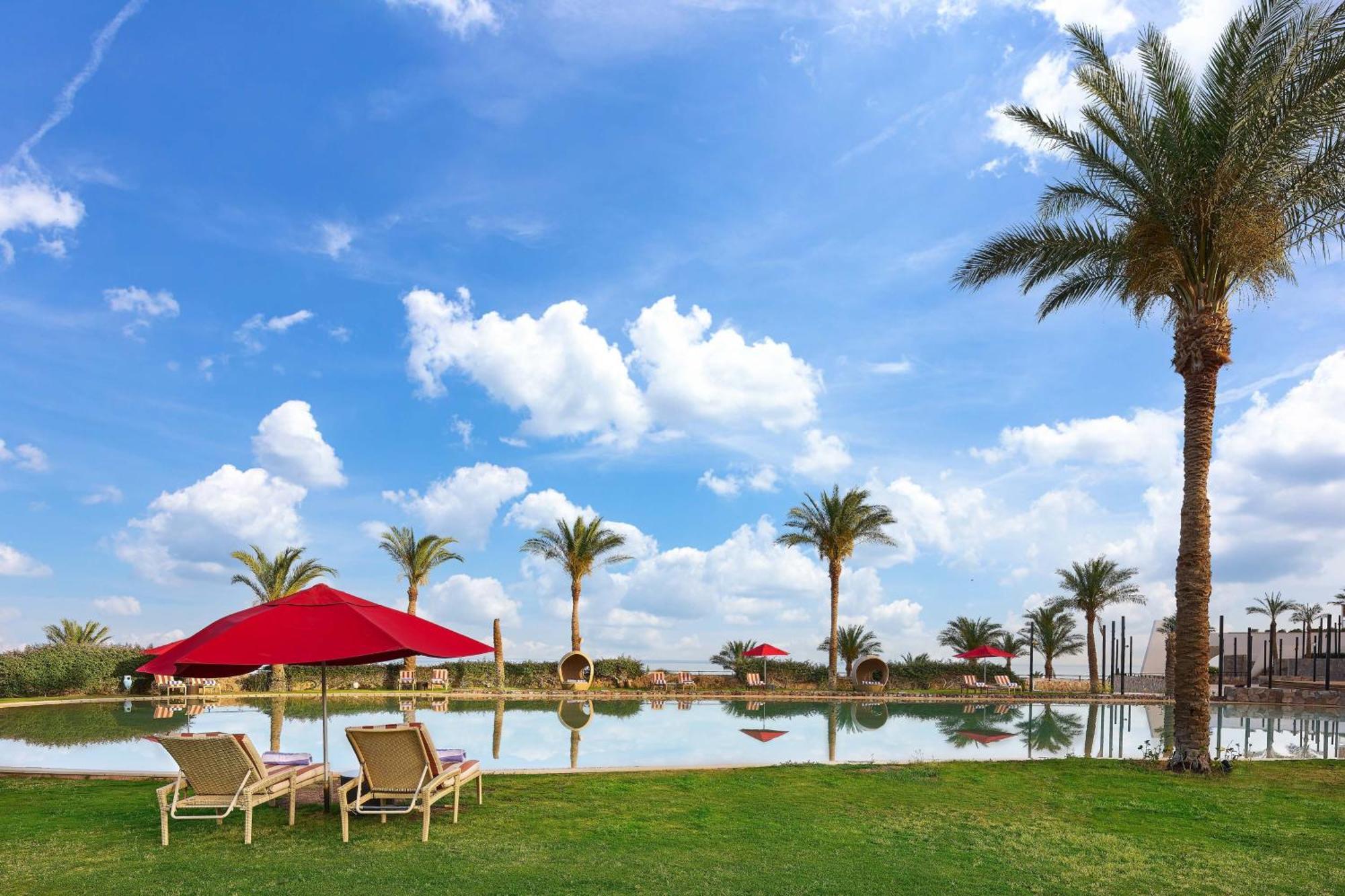 منتجع لو ميريديان دهب المظهر الخارجي الصورة View of the community's lagoon